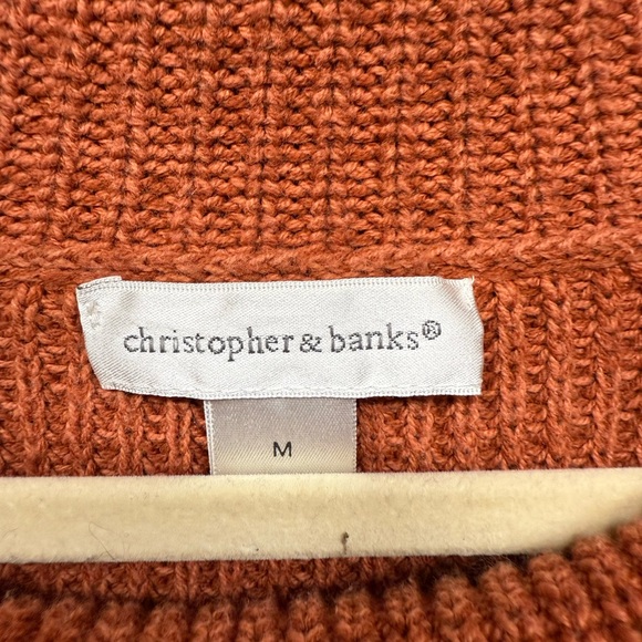 Christopher & Banks Cowl Neck Sweater - Picture 2 of 5